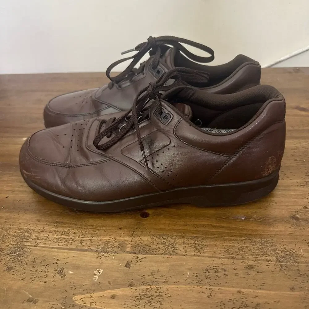 SAS Time Out Antique Walnut 11 Men's Comfort Shoes Loafers Brown